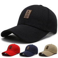 Casquette de baseball vintage en coton à 6 panneaux avec logo en cuir brodé sur mesure, respirante, imperméable, motif à pois, réglable, pour l'extérieur et la protection solaire