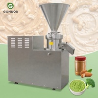 Machine à fabriquer le beurre de cacahuète, le ghee, le houmous et le beurre de noix, mélangeur de noix, pièces de moulin colloïdal en acier inoxydable pour usage domestique et professionnel