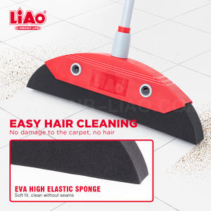 <span class=keywords><strong>Balai</strong></span> <span class=keywords><strong>magique</strong></span> LiAo <span class=keywords><strong>Balai</strong></span> éponge domestique facile à balayer avec manche télescopique en métal pour le nettoyage de la poussière et des cheveux - Product Image 3