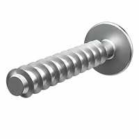Vis à tête cylindrique Phillips en acier inoxydable nickelé/nickelé noir 10.9 avec rondelle, extrémité plate, pour plastique ST2 ST2.2 ST2.5 ST3 ST3.5 ST4 ST5
