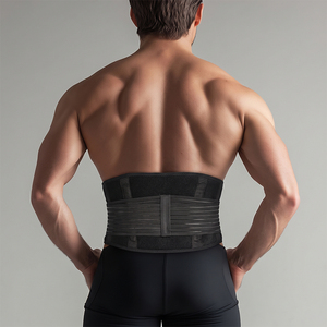 Cinturón Lumbar de Turmalina Hecho de Tela con Cristales de Turmalina e Imanes - Product Image 1