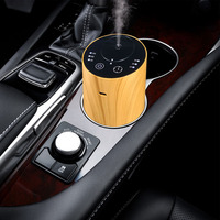 Diffuseurs d'arôme d'huile essentielle pure à deux fluides TOP vente purificateur de parfum d'air diffuseurs d'huile portables intelligents de voiture d'intelligence tactile