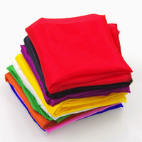 Écharpe magique en soie véritable 30*30cm, accessoires de magie de scène, multicolores, ultra-fines, unisexes, tours de magie classiques