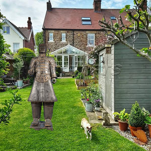 Precio de Fábrica Guerreros de Terracota Estatuas de Decoración de Jardín de Tamaño Real Antiguas Fabricante de Arcilla de Terracota Ejército de Qin Shihuang - Product Image 6