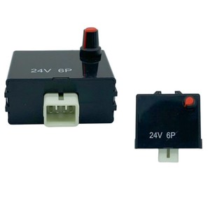 รีเลย์ไฟกระพริบรถยนต์ยูโจว 24V 6P รุ่น 81980-1930 สำหรับระบบไฟรถบรรทุก - Product Image 3