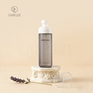 Bouteilles de pompe à lotion en plastique PET 50 ml 120 ml 150 ml Noir Bouteilles de pulvérisation à fine brume Bouteilles de voyage rechargeables Emballage pour soins de la peau - Product Image 3