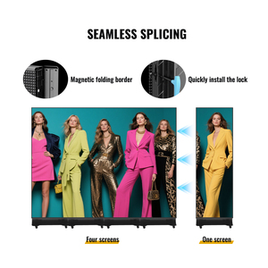 Raybo New All-In-One Ngay Lập Tức Thiết Lập Có Thể Kết Nối Có Thể Gập Lại LED Hiển Thị Quảng Cáo Áp phích Màn Hình Cho Cửa Hàng Khuyến Mãi - Product Image 6