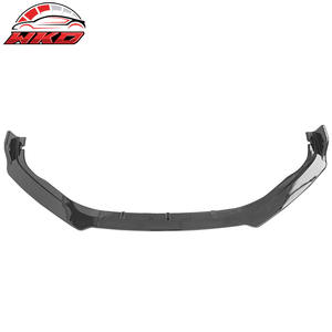 Lèvre de pare-chocs avant pour Honda Accord 2018-2021, noir brillant, spoiler, séparateur, kit 3 pièces, diffuseur PP, protection de menton - Product Image 2