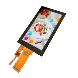 Custom 5 Inch Capacitive Touch Screen Touch Display Resolution 480*854 RGB Interface Tft Module