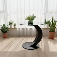 Table basse noire au design moderne avec rangement latéral, livraison rapide, personnalisable, commandes en gros