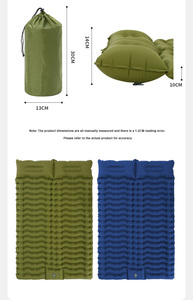 <span class=keywords><strong>Matelas</strong></span> de camping gonflable multifonctionnel, imperméable, ultraléger, portable, pliable, double, avec <span class=keywords><strong>gonfleur</strong></span> intégré - Product Image 5