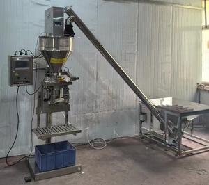 UJINAUTO Machine de déchargement de vis de tuyau de convoyeur de poudre en spirale sans arbre à double entraînement pour le sol pour les industries alimentaires - Product Image 5