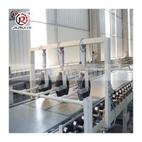 Machine automatique de fabrication de plaques de plâtre pour plafond en gypse de haute qualité, personnalisée et haute sécurité, pour usine de fabrication