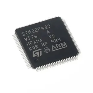 7SE 새로운 오리지널 STM32F437VIT6 32bit ic MCU 칩 마이크로 컨트롤러 lqfp100 STM32F437VIT6TR 집적 회로