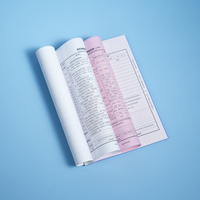 Carnet de travail à spirale personnalisé pour les équipes de construction sur site Papier et carton offset autocopiant