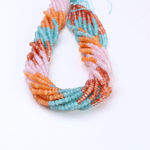 Perles de pierres précieuses naturelles de qualité AAA Morganite en vrac, diverses, y compris coupe brillante, rondelle, marquise, carré, ovale, calibré, grenat - Product Image 3