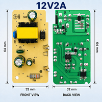Cartes d'alimentation personnalisées de qualité supérieure à performance stable 12V 2A 24W – Carte de circuit à performance stable pour remplacement et réparation