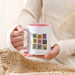 Project Hail Mary Stamps Ceramic Mug Multi Color Pattern High Quality Eco-Friendly Durable Coffee <strong>Cup</strong> for Andy <strong>Weir</strong> Fan Gift - Product Image 3
