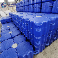 Plateforme flottante en HDPE pour ponton, quai flottant pour bateaux et navires, passerelle marine en HDPE