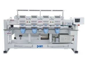 Máquina Bordadora Industrial Computarizada Automática de Cuatro Cabezas y 12 Agujas DT 1204 con Motor - Product Image 2