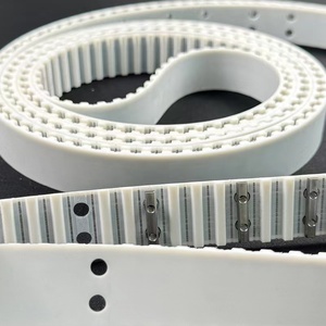 <span class=keywords><strong>Cinture</strong></span> sincrone in PU realizzate in fabbrica T5 T10 AT5 AT10 con fori e denti finti in metallo - Product Image 1