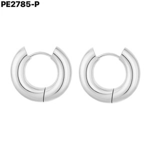 Pendientes de Aro de Moda 5*14 PE2785 para Mujer, Joyería de Alta Calidad - Product Image 1