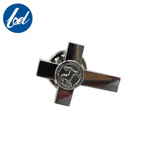 Emblema de metal de fabricação profissional, pino de esmalte personalizado