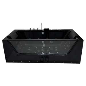 Bañeras y Duchas de Acrílico Negro, Bañeras y Spas Independientes <span class=keywords><strong>con</strong></span> Funciones Completas, Bañeras de Hidromasaje Independientes - Product Image 2
