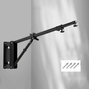 Support mural pour salon avec bras articulé 130 cm, trépied pour <span class=keywords><strong>studio</strong></span> photo, éclairage de beauté, coiffure, maquillage, anneau lumineux - Product Image 1