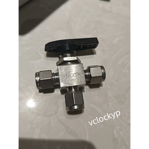Vanne à bille Swagelok en acier inoxydable série 40G, tube OD, SS-42GXS4, d'occasion - Product Image 3