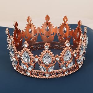 Glamour in lega <span class=keywords><strong>di</strong></span> cristallo da sposa copricapo da sposa elegante corona <span class=keywords><strong>per</strong></span> accessori <span class=keywords><strong>per</strong></span> <span class=keywords><strong>capelli</strong></span> da donna - Product Image 5