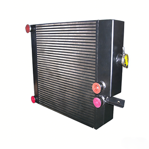 Intercambiador de Calor por Agua con Separador de Aceite y Aire para Sistemas de Aire Comprimido, Construcción Metálica - Product Image 6