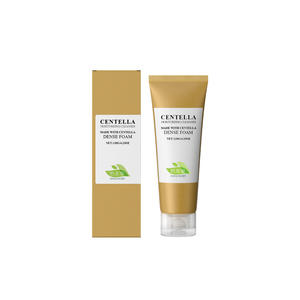 Nettoyant hydratant à la Centella Asiatica en marque propre, 120 g, apaisant, réparateur, nettoyage en profondeur, adapté aux peaux sensibles et sèches, utilisation quotidienne - Product Image 1