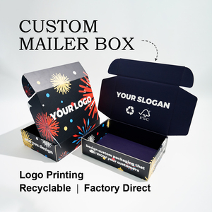 Caja <span class=keywords><strong>de</strong></span> Papel Impresa con Logotipo Personalizado OEM, Caja <span class=keywords><strong>de</strong></span> Embalaje Ecológica, Caja <span class=keywords><strong>de</strong></span> Embalaje <span class=keywords><strong>para</strong></span> <span class=keywords><strong>Ropa</strong></span>, Caja <span class=keywords><strong>de</strong></span> Envío Impermeable - Product Image 2