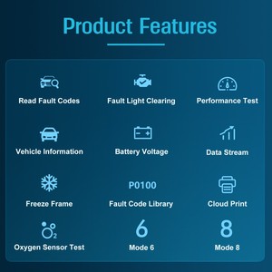 Herramienta Automotriz Profesional OBD2 V521 de Sistema Completo, Lector de Códigos de Luz de Advertencia del Motor, 1 Año de Garantía, Escáner OBD2 Universal V521 de Sistema Completo - Product Image 3