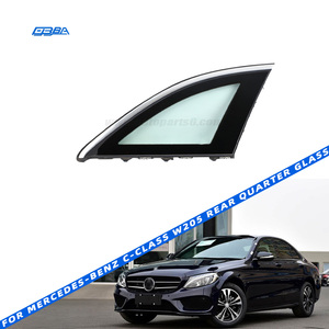 กระจกหน้าต่างหลังทรงสามเหลี่ยมตรงรุ่นสำหรับ Mercedes Benz C Class W205 ปี 2014-2021 - Product Image 1