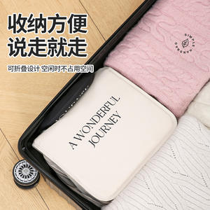 Trousse de toilette Beilian grande capacité, étanche, pour cosmétiques, maquillage, voyage, noir et blanc - Product Image 4