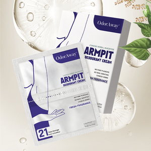 24 Bustine/Scatola <span class=keywords><strong>Crema</strong></span> Deodorante alle Erbe Cinesi per Ascelle, Ingrosso, Estratto Vegetale, Controllo Odori Ascellari, Deodorante Non Irritante - Product Image 2