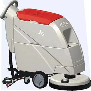 Nettoyeur de sols J5-B, réservoir d'eau de 50 L, largeur de 75 cm, alimenté par batterie, nettoyeur industriel commercial - Product Image 3