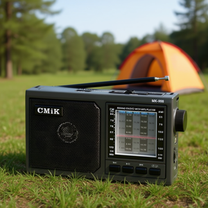 Cmik Mk-998 8 Band Radio With Mp3 <b>Player</b> Portable Radio With <b>Usb</b> Sd Card Slot - Product Image 3