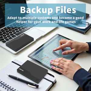 Disco Rigido Portatile Pilcnla USB3.1 da 1TB, Archiviazione Esterna per Telefoni Cellulari e Computer, Disco Rigido Meccanico <span class=keywords><strong>Esterno</strong></span> ad Alta Capacità - Product Image 2