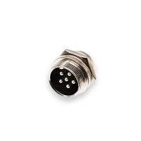 Connecteur de panneau circulaire rapide GX20 CE RoHS, 6 broches, mâle-femelle, à écrou, prise adaptateur, vente en gros d'usine