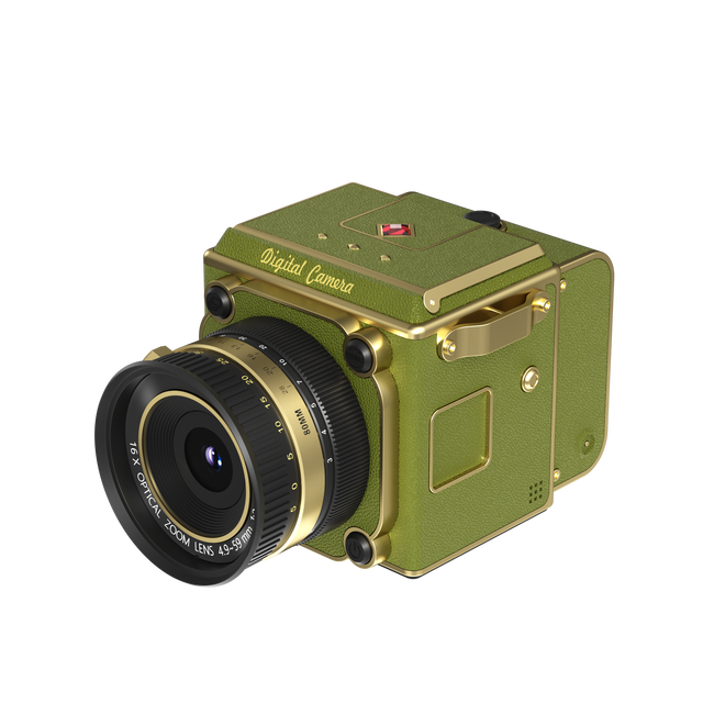 Mini  Retro Vintage Camera 16x Zoom Autofocus 1000mAh Battery Large Capacity Photography Video Record 2.7K HD Digital Cameras