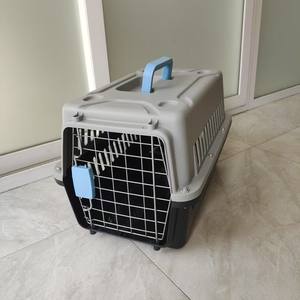 Hızlı Teslimat Havayolu Onaylı Portatif Plastik Büyük Boy Seyahat Taşıma Çantası Tekerlekli Evcil Hayvan Köpek Kedi Taşıma Kafesi Satılık - Product Image 5