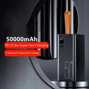 Estación de Energía Portátil PD22.5W con Logotipo Personalizado, Batería Externa de Alta Capacidad 50000mah con Carga Rápida, Salida de 20W para Teléfono Celular - Product Image 3