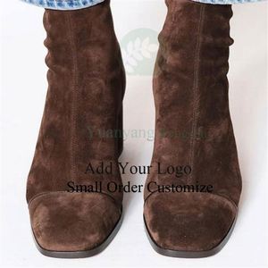 Botines <span class=keywords><strong>de</strong></span> Tacón Alto Hechos a Mano en Cuero, Estilo Gitano, Maximalista, Bohemio, <span class=keywords><strong>Zapatos</strong></span> <span class=keywords><strong>de</strong></span> Mujer - Product Image 1