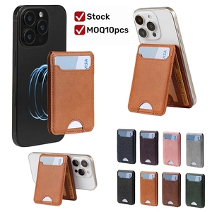 RTS New Design PU Leather Fashion Folded Business <strong>Card</strong> Holder <strong>Wallet</strong> 4 Inch ID &amp; Credit <strong>Cards</strong> - Product Image 1