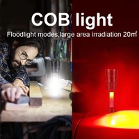 Lampe torche LED la plus puissante de 1 000 000 lm, rechargeable par type-c, longue portée 600 m, lampe torche tactique pour la pêche et la chasse