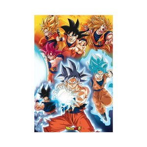 Magnífica Lámina Lenticular <span class=keywords><strong>de</strong></span> Plástico, Póster <span class=keywords><strong>de</strong></span> Anime 3D <span class=keywords><strong>de</strong></span> <span class=keywords><strong>Dragon</strong></span> <span class=keywords><strong>Ball</strong></span>, Decoración Ecológica para el Hogar, Lente 3D sin Gafas, Marca 10lpi - Product Image 2