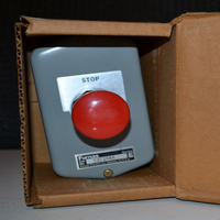 Nouvelle station de commande étanche à l'huile PLC série 52C104A - Bouton d'arrêt - Vente directe usine